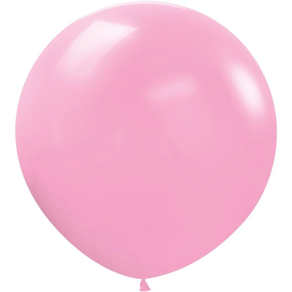 SEMPERTEX 24" Latex Fashion Bubble Gum Pink 3ct